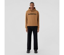 Oversize-Kapuzenpullover aus Wolle und Baumwolle