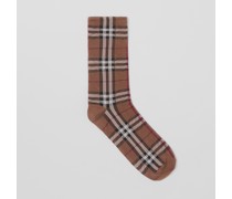 Baumwoll-Kaschmir-Socken