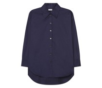 Longbluse Schwarze Rose