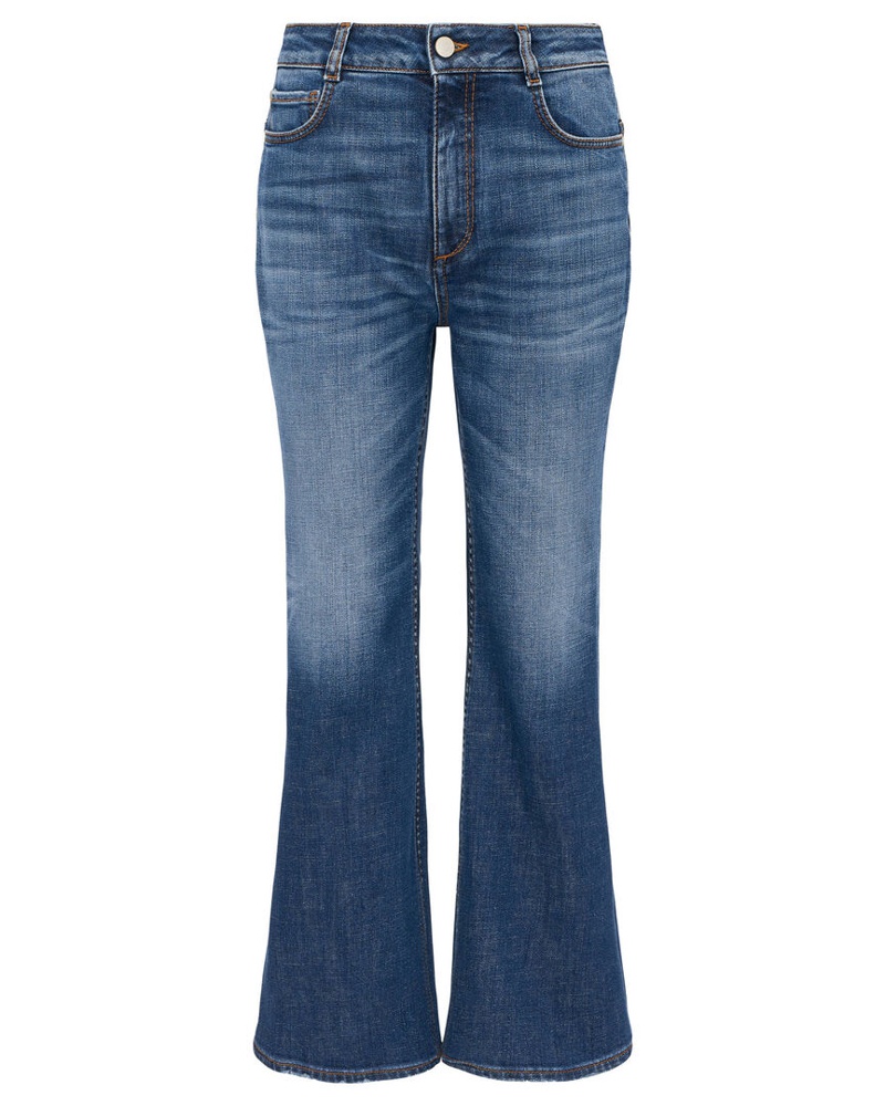 Dorothee Schumacher Damen Bootcut-Jeans DENIM LOVE verkürzt