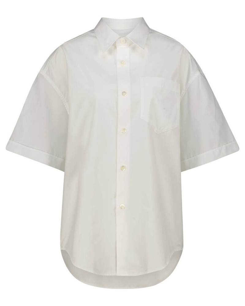 Ami Damen Bluse Kurzarm