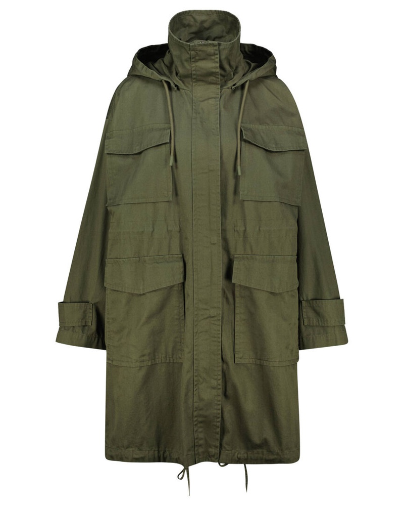 Marc O'Polo Damen Mantel mit Kapuze