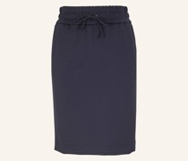 Rock Jersey-Rock im Joggerstil in Navy