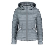 Steppjacke mit abnehmbarer Kapuze