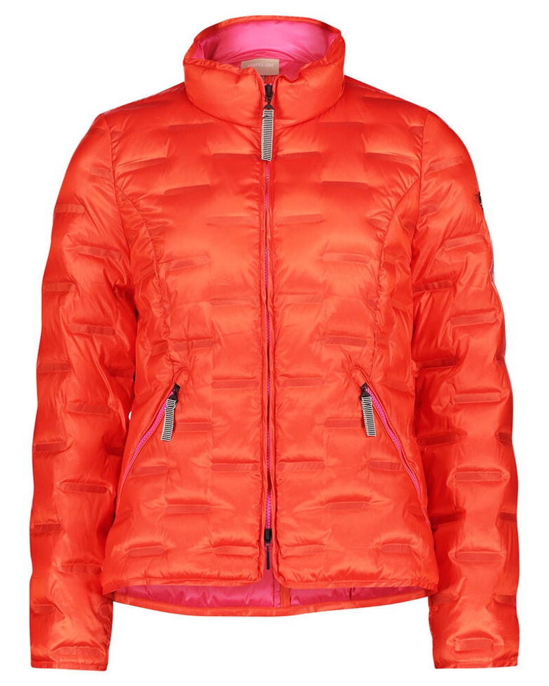 AMBER & JUNE Damen Steppjacke mit Stehkragen