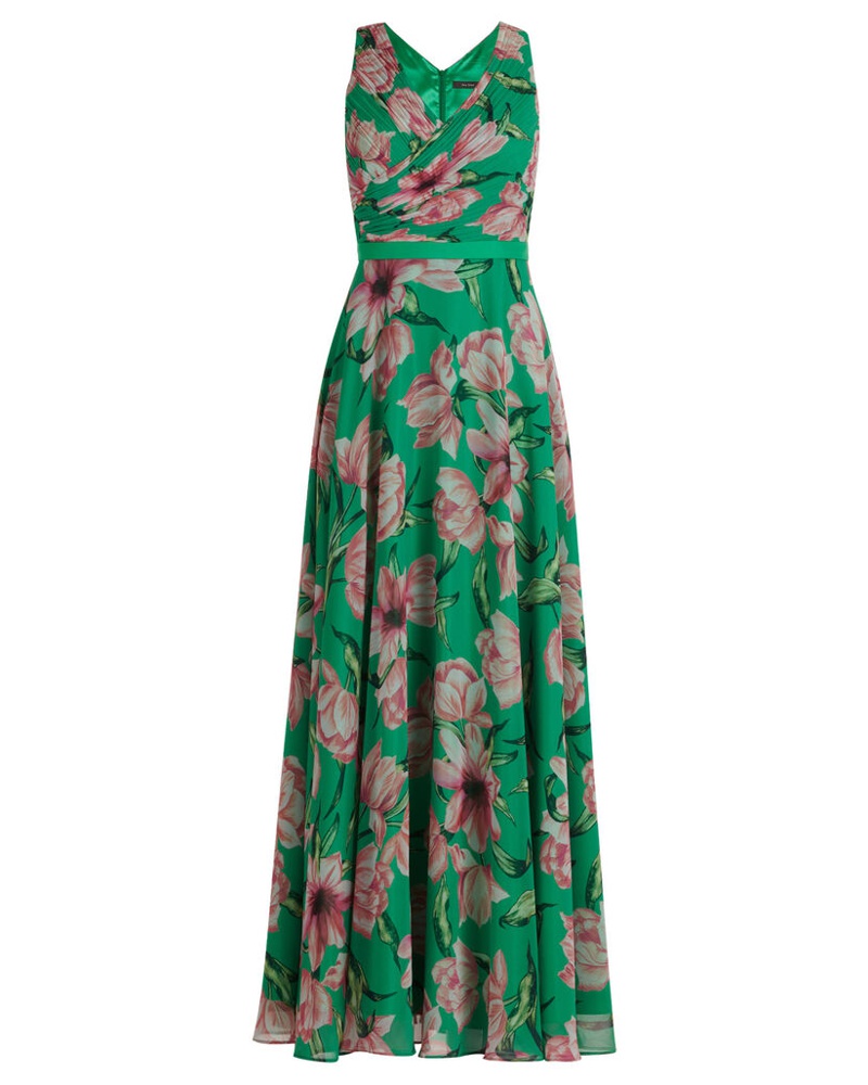 Vera Mont Damen Abendkleid mit Plissee