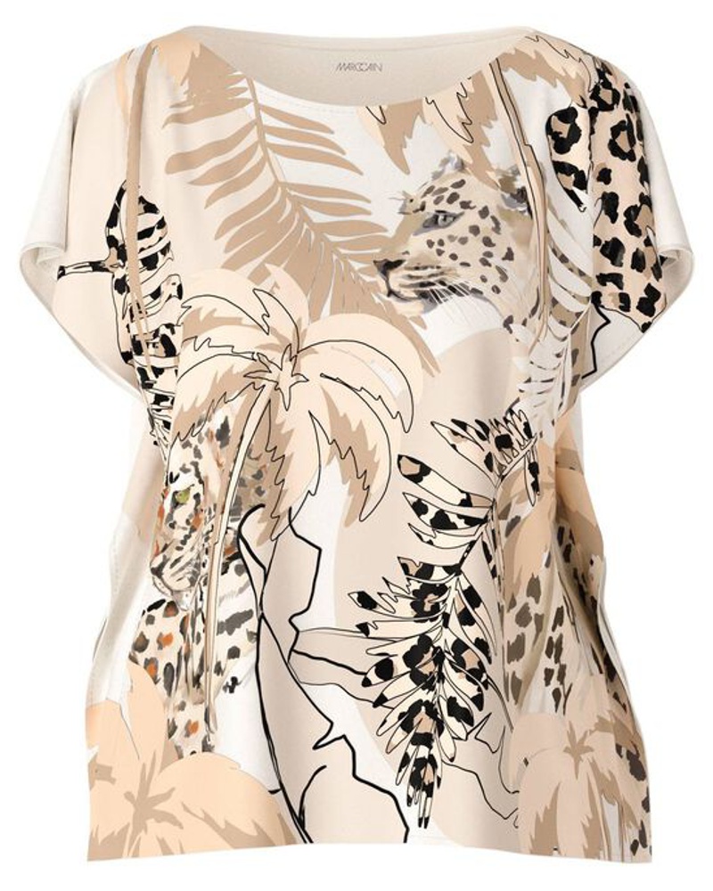 Marc Cain Damen Bluse aus Seide