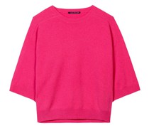 Strickpullover mit Wolle verkürzt