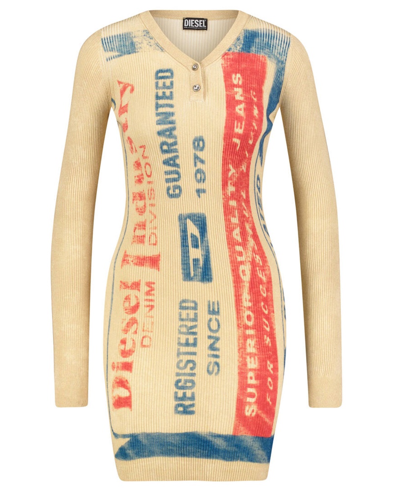 Diesel Damen Strickkleid M-AELLE