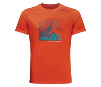 Funktionsshirt HIKING S/S GRAPHIC T M Kurzarm