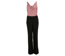 Jumpsuit mit Wasserfallausschnitt