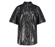 Kunstlederbluse ENROCK