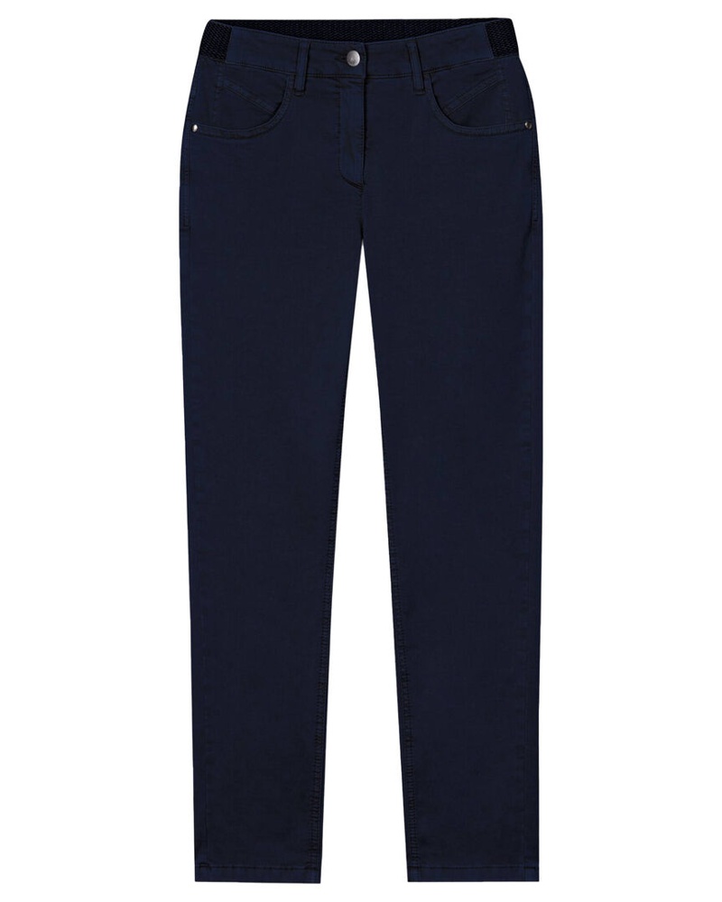 Luisa Cerano Damen Hose Skinny Fit verkürzt