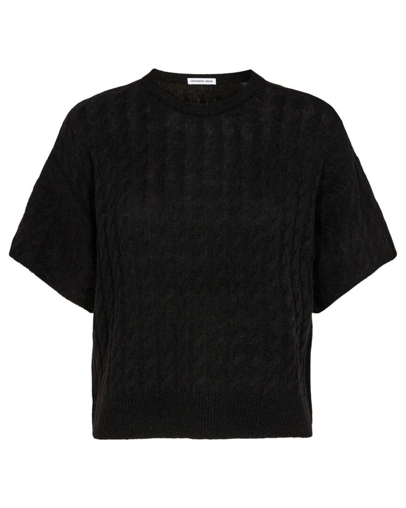 Designers Remix Damen Pullover VERONA TEE Kurzarm