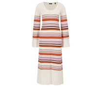Strickkleid MULTI STRIPE C-NECK DRESS