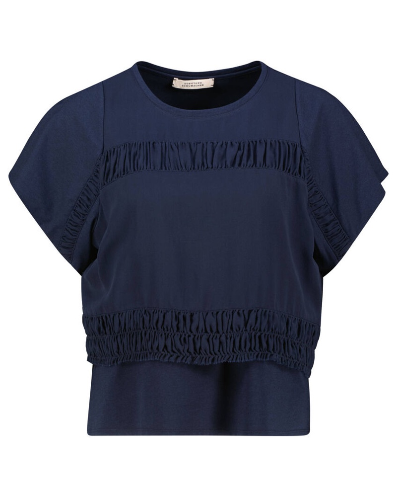 Dorothee Schumacher Damen T-Shirt verkürzt