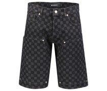 Jeansshorts DENIM MONOGRAM CARPENTER