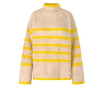 Strickpullover mit Mohair OVALIS