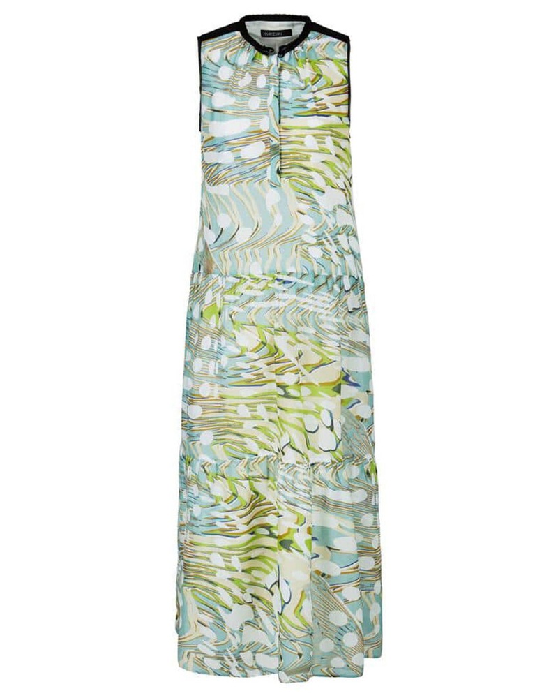 Marc Cain Damen Maxikleid Ärmellos