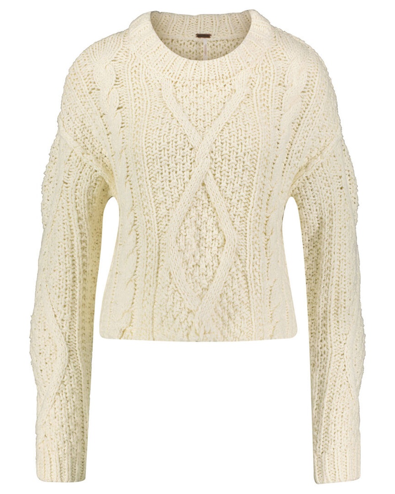 Free People Damen Strickpullover CUTTING EDGE CABLE