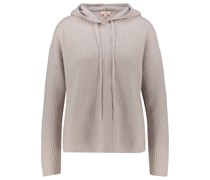 Wollpullover mit Kapuze