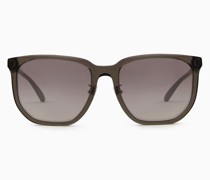 Rechteckige Sonnenbrille Für Herren Asian Fit