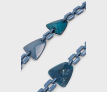 Maxi-Halskette mit Plexiglassteinen