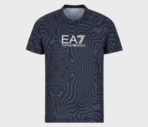 Dynamic Athlete T-Shirt mit Print aus VENTUS7-Funktionsgewebe
