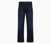 Jeans J69 In Loose Fit aus Washed-denim