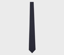 Krawatte aus Reiner Seide mit Kleinem Jacquard-motiv