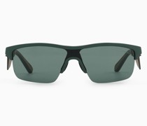 Sonnenbrille mit Unregelmäßig Geformter Fassung Für Herren