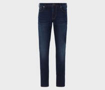 Slim-fit-jeans J06 aus Gemütlichem Denim In Vintage-optik