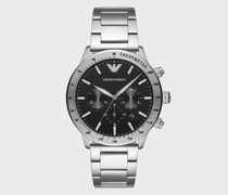 Herren-chronograph mit Edelstahlarmband