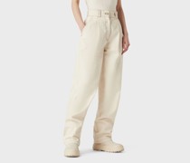 Armani Sustainability Values Baggy-hose Der Chalet-sonderkollektion, Gefertigt Aus Bio-drill