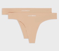 Tanga aus gebondeter Mikrofaser, 2er-Pack