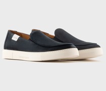 Slip-On aus Nubukleder