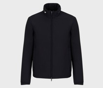 Blouson mit durchgehendem Reißverschluss aus Nylon