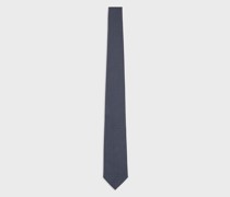 Krawatte aus Reiner Seide mit Kleinem Jacquardmuster