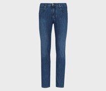 J45 Regular-Fit-Jeans aus Denim-Light-Wash