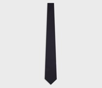 Krawatte aus Reiner Seide mit Jacquard-monogramm