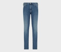 Jeans J06 in Slim Fit aus Komfort-Denim-Twill