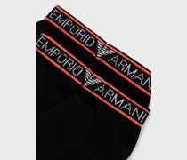 2er-Pack Socken aus Frottee mit Sporty-Logo