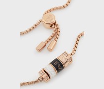 Armband aus Edelstahl in Roségoldfarben