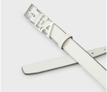 Gürtel aus Leder mit Hirschprint und profilierter EA-Schnalle