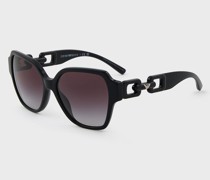 Eckige Sonnenbrille für Damen