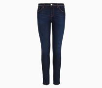 Jeans J28 Medium Waist Super Skinny Leg aus Denim-lyocell