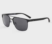 Eckige Sonnenbrille für Herren