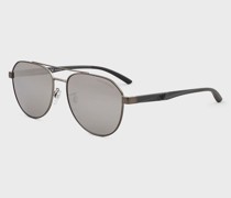 Sonnenbrille mit Pilotenfassung für Herren