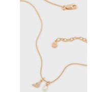 Kette aus roségoldfarbenem Sterlingsilber