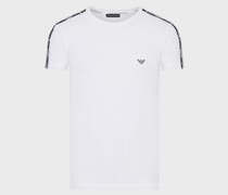 Underwear T-Shirt in Slim Fit aus Bio-Baumwolle mit Monogramm-Logoband